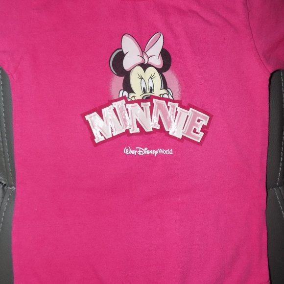 Disney Walt Disney World Minnie Mouse Pink Snap - Picture 2 of 3